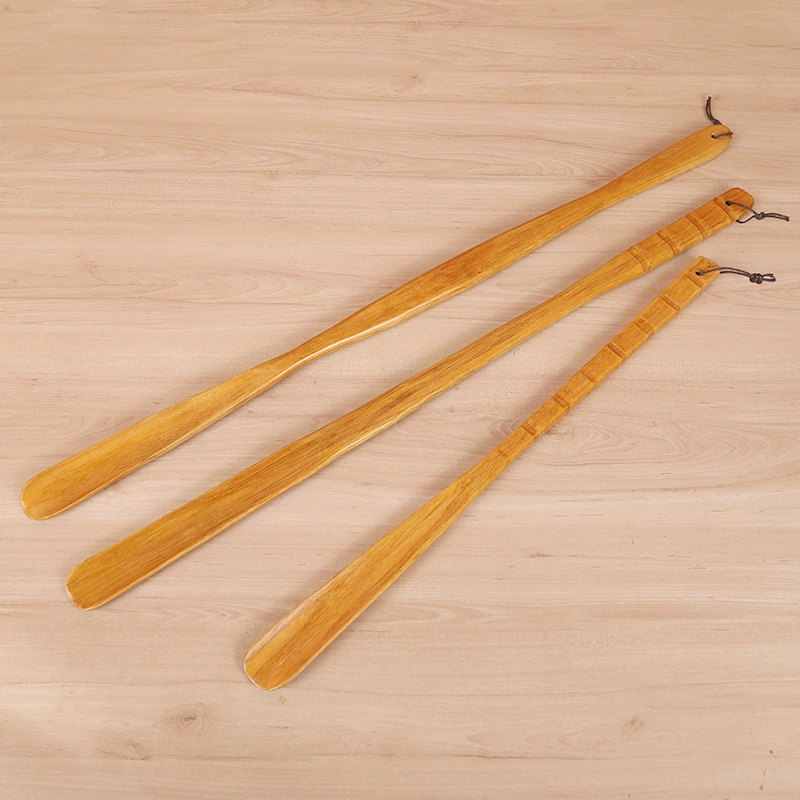 Shoe pull -up shoe device manufacturers wholesale shoe pull -ups ultra -long solid wood shoe pull 75 cm solid wood shoe can be made