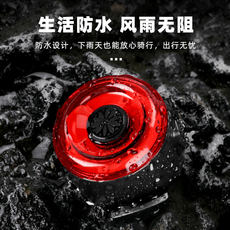 2025 新しいラウンド自転車テールライト警告灯マウンテンバイク屋外 COB 高輝度自転車ライト夜間走行ライト|undefined