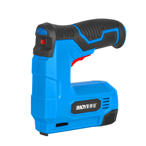 Lithium-ion nail gun, electric direct nail code nail gun, woodworking nail gun, household small portable wireless lithium-ion nail gun