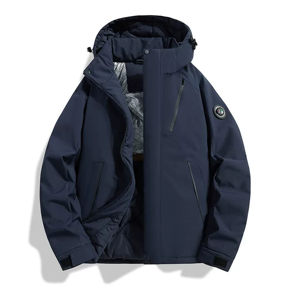 New autumn and winter warm cotton-padded jacket, unisex design, waterproof, breathable, windproof, suitable for hiking and cold weather, quilted jacket for women