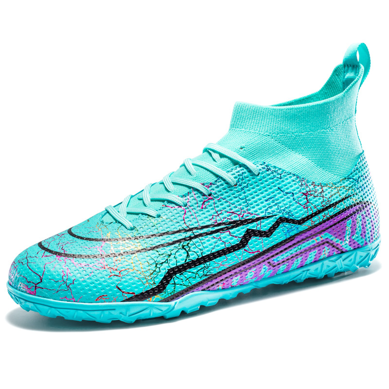 Zapatos de fútbol infantiles transfronterizos TF zapatos de clavos adultos juveniles estudiantes entrenamiento zapatos de clavos hombres al por mayor