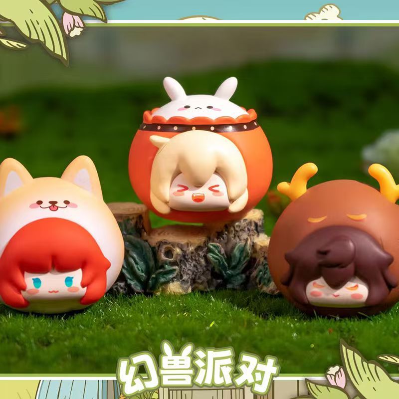 正版公仔幻兽派对二次元谷子盲盒桌面摆件学生礼品手办周边|undefined