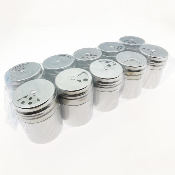 L2343 Tarro de condimento de acero inoxidable multiusos "500 piezas por pieza"