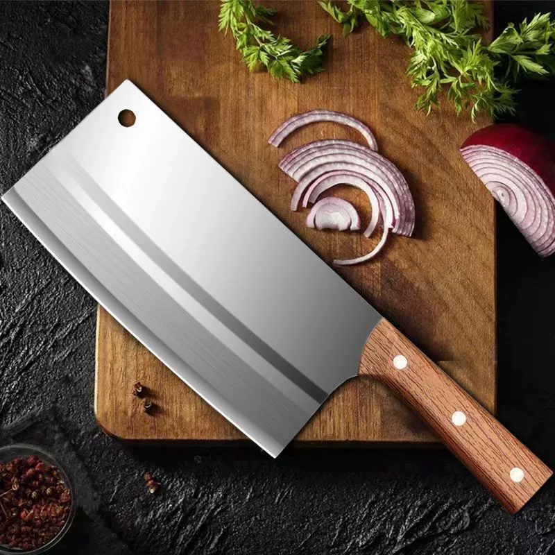 Нержавеющая сталь кухонный нож мясной топор домашний повар нарезка кухонный особый острый мясной топор наконечник кованый нож