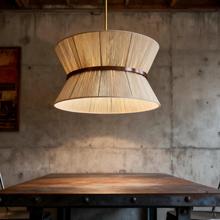 高颜值六头绳编吊灯 营造客厅餐厅氛围感 E27接口跨境电商定制爆