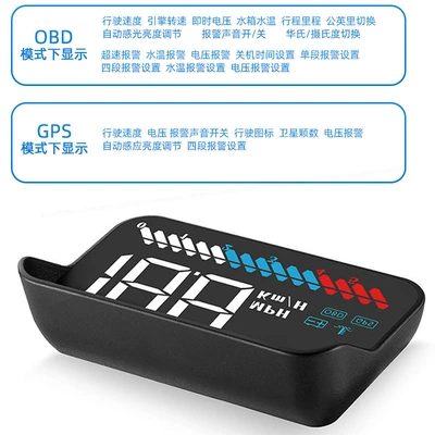HUD Head-up Display Car Vehicle HUD - obdgps-version-hud-white-light-head-up-display-obd