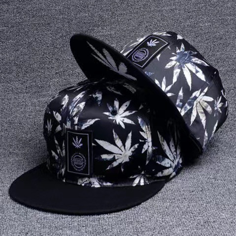 Unisex Casual Hip-hop Maple Leaf Flat Eaves Baseball Cap display picture 8