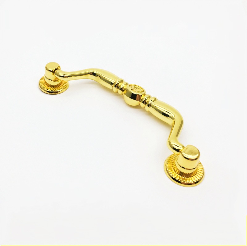 鋅合金有字拉手 仿古木盒拉手 家具櫥櫃金屬拉手金屬手挽