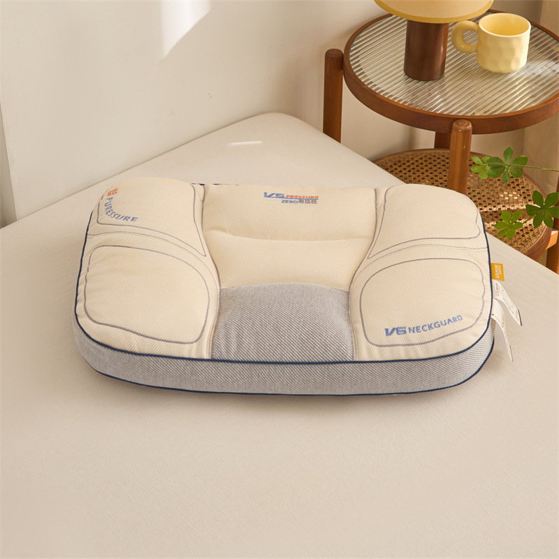 Almohada para dormir para la columna cervical, almohada especial para dormir para adultos en casa, dormitorio para una sola persona, dormir de lado, una cabeza entera