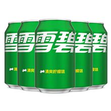 雪碧330ml*6听六连碳酸饮料新旧包装随机可口可乐