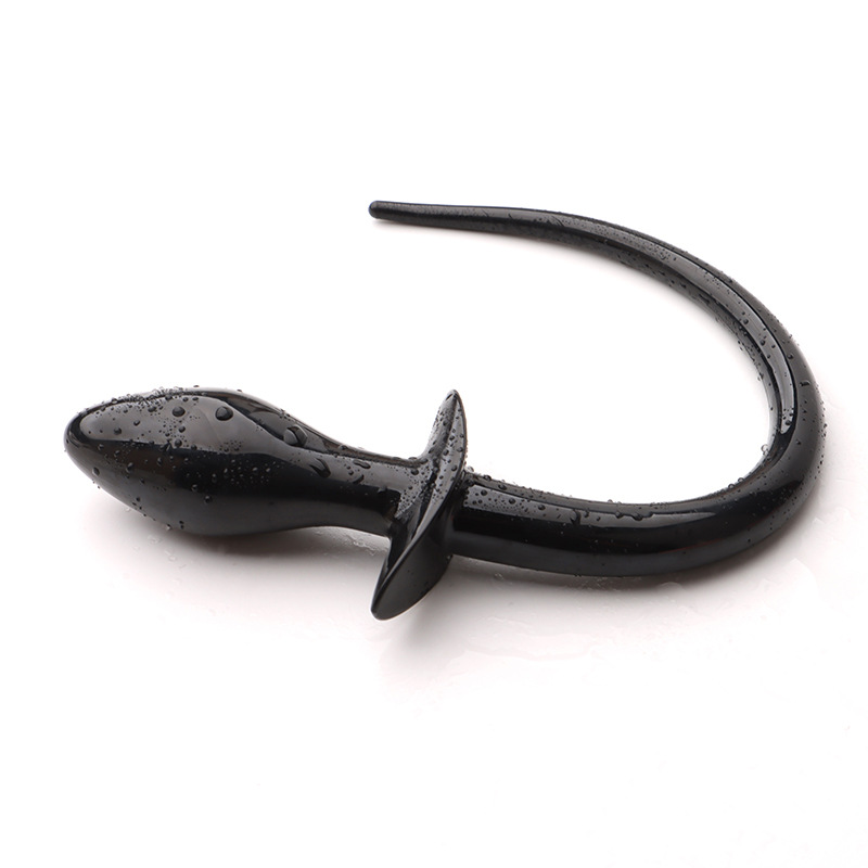 Fox-Themed Wearable Anal Tail Plug, TPE Dog Tail Costume Accessory for Adults — detail image 7