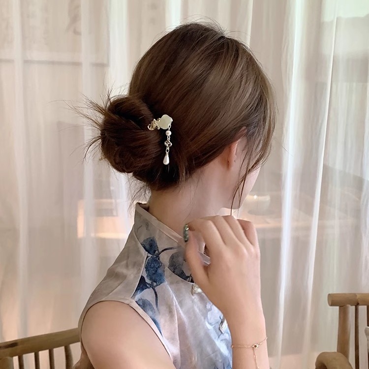 Nuevo estilo chino Ruyi Xiangyun pinzas de cabello, vestido de caballo de estilo chino, accesorios para el cabello, ropa de estilo antiguo, pinzas de cabello, adornos para el cabello