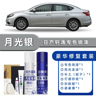 Gray Black Pearl White Classic, Avtomobil boya qələmləri - product-specification-grids-moonlight-silver-luxury-repair-free-soil-replenishment-scratch-wax-masking-film-tools