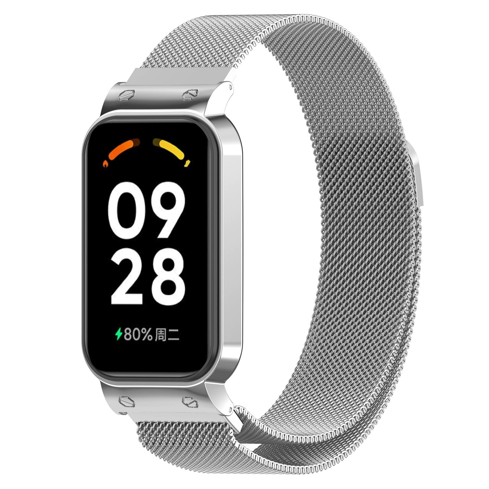 Подходит для Redmi Bracelet 2, металлический корпус (чехол) для Redmi Band2, совместим с ремешком 18 мм, оптовая поставка