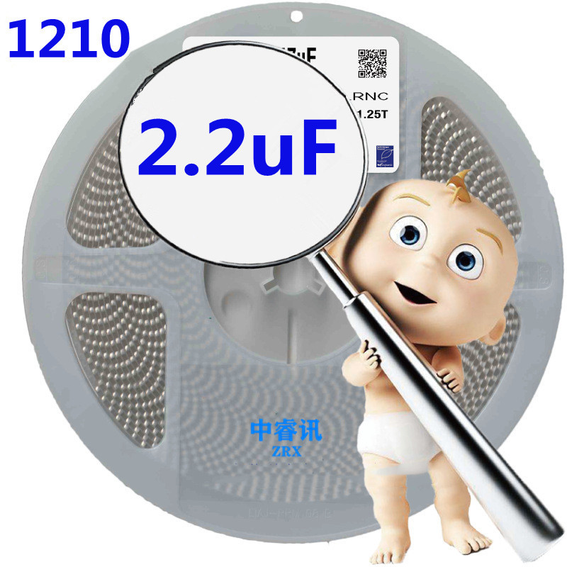 CL32B225KCJSNWF新货贴片陶瓷电容1210 2.2uF 100V X7R电子元器件