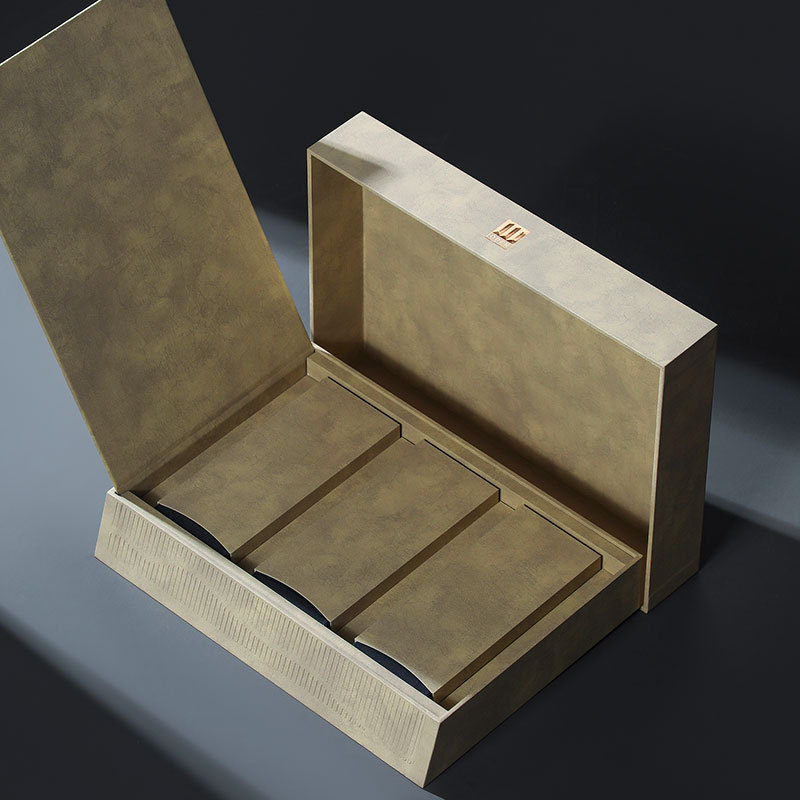 2024新款茶叶礼盒装空盒岩茶单枞肉桂大红袍高端红茶包装盒空礼盒