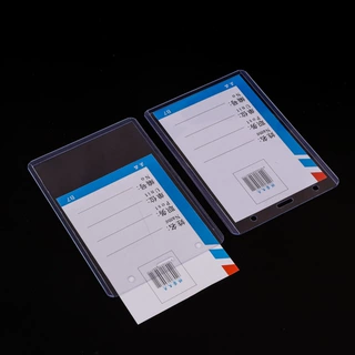 透明材质塑料硬胶套 PVC证件卡套文件保护套 办公防水PVC磁胶套