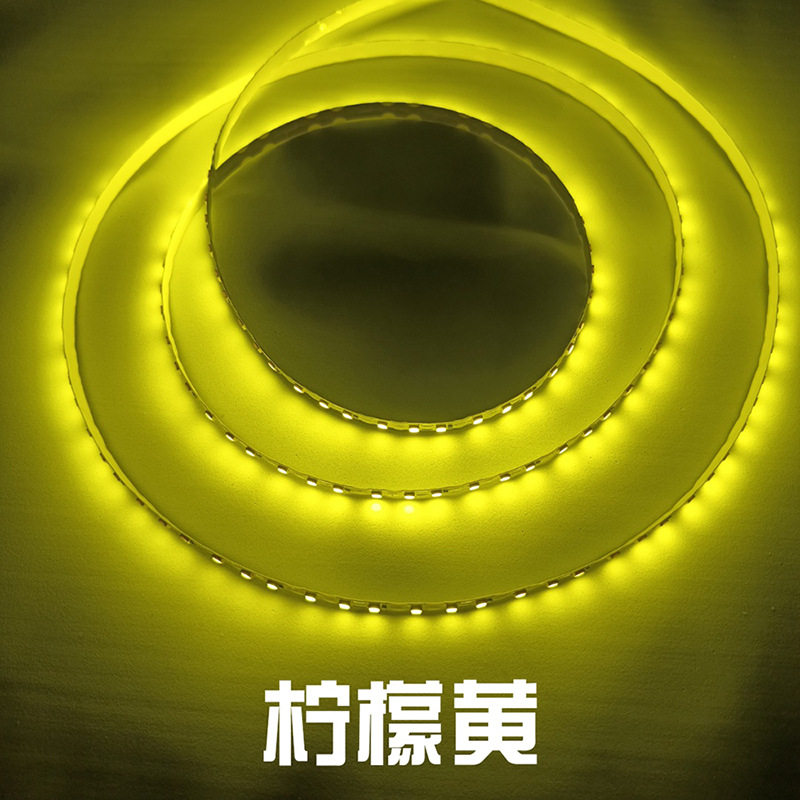 6mmS LED correa de lámpara flexible 12V por metro 120 lámpara 2835 lámpara desnuda no impermeable lámpara de neón dividida