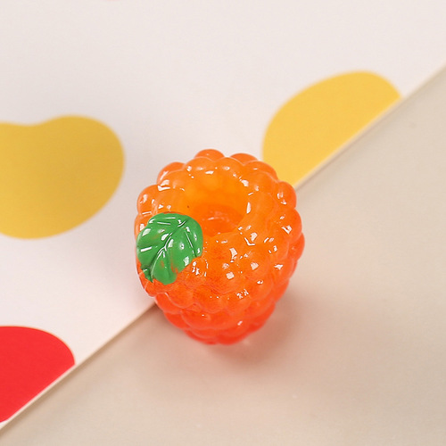 Simulated fruit, orange accessories, cream mobile phone case diy material, earrings, food toys diy jewelry accessories