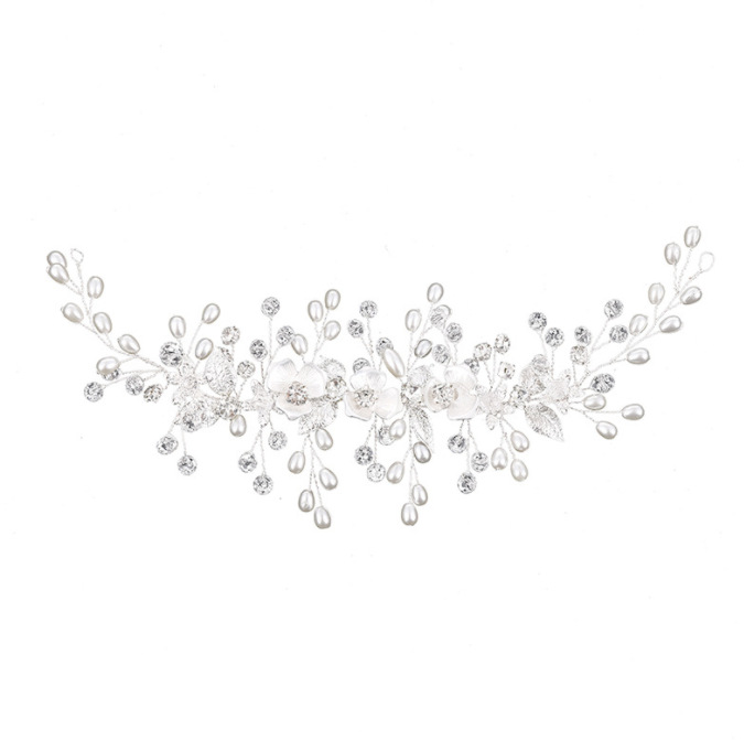 Bridal Crystal Headwear Flower Rhinestone Hairband display picture 1