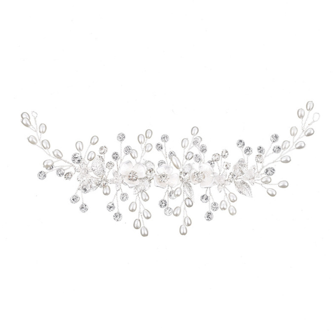 Bridal Crystal Headwear Flower Rhinestone Hairband