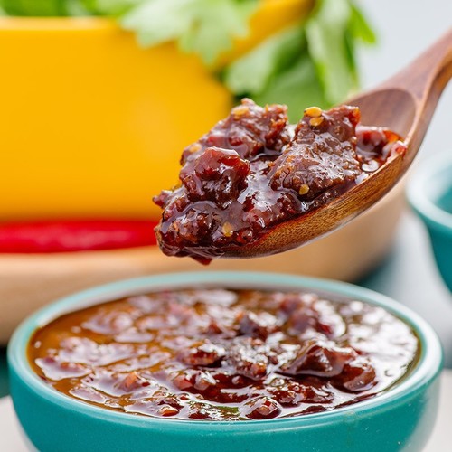 Xiaokang Beef Sauce Extra Spicy 175g/Bottle Chili Sauce Bibimbap Noodles Rice Seasoning One Piece Dropshipping