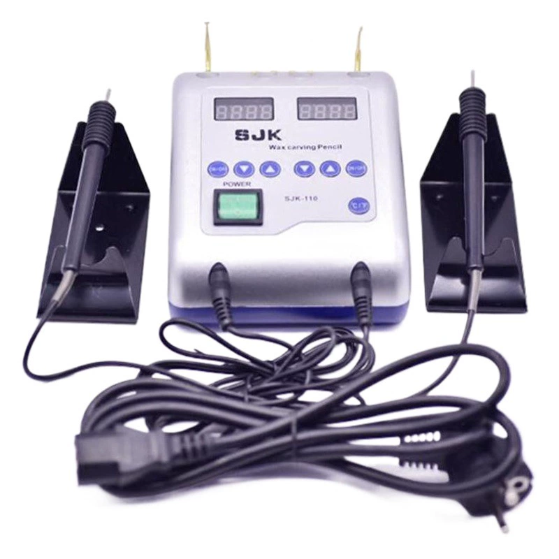 Электрический восковой нож тонкая двойная ручка индукционный Электрический восковой нож двойная ручка Электрический воск нож воск Гравировка инструмент