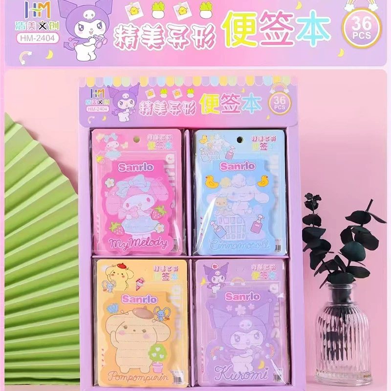 Mini sharing pocket notebook (Sanolou) — portable cartoon covers, assorted themed designs