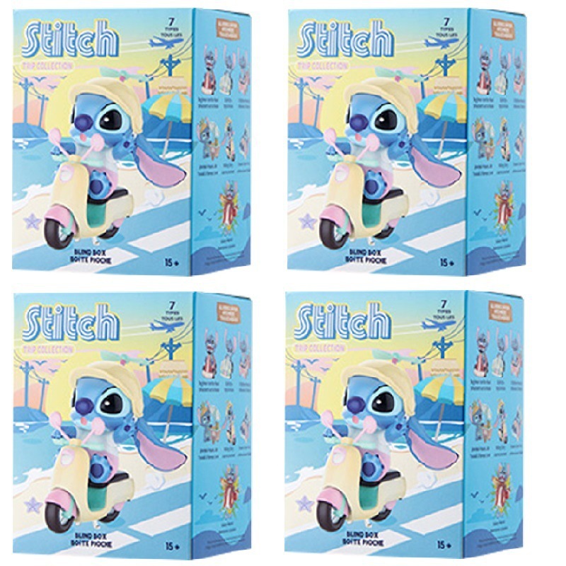 Stitch Changyou Blind Box Star Baby Stitch Muñeca de mano Adornos de escritorio Juguetes para niños Regalos Edición nacional