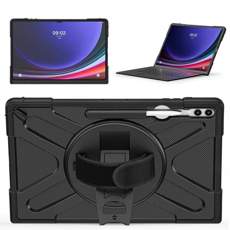 Suitable for Samsung Tab S8Ultra Tablet Case Protective Cover S9Ultra Accessible Keyboard Bracket Anti-drop Case