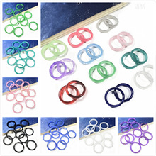 语恬 23mm树脂仿玉指环戒指圈跑环手工diy手捻吊坠发簪饰品配件