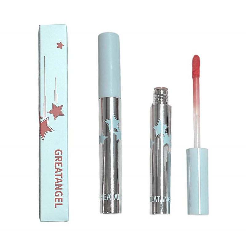 GreatAngel pequeño dulce velvet niebla labial barro sedoso niebla facial diaria viaje falso lápiz labial cosméticos transfronterizos
