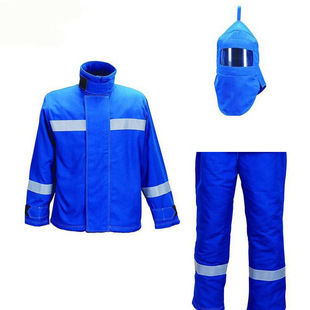 Arc-Proof Protective Clothing for Electricians, Flame-Retardant Safety Workwear, High-Temperature Resistant, Anti-Static