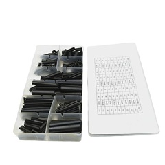 315PC cylindrical pin elastic pin cylindrical pin elastic pin split pin 65mn split elastic pin black