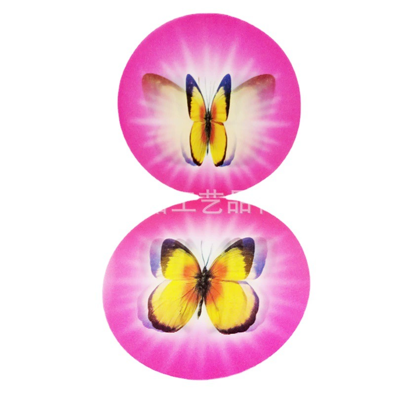 Change dynamic renderings of four colors plus white printing 12 variable grating card