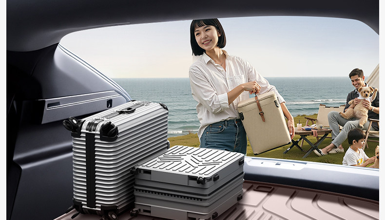 Suitable for Ideal L8 Livis trunk mat, TPE integrated trunk mat, car interior modification accessories, floor mat supplies
