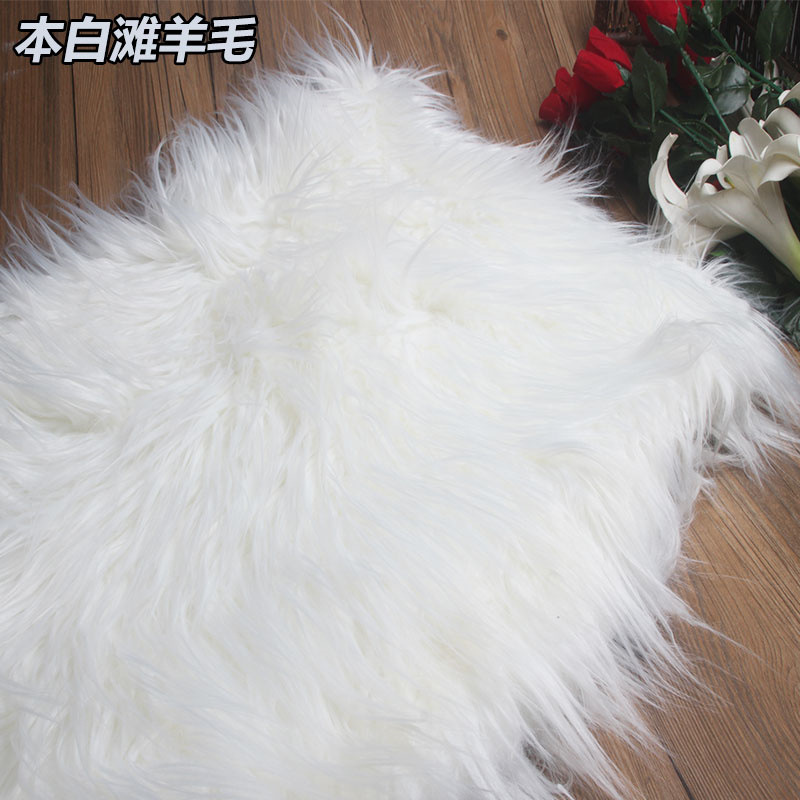 스트레이트 헤어 워터 워시 헤어-2 # 화이트