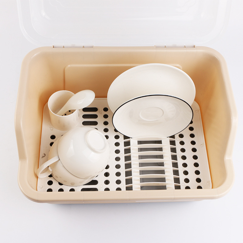 食器と箸の収納箱の台所の水切りと食器棚の箸と食器のセットの新しい食器と箸の収納防塵と防虫の卸売り|undefined