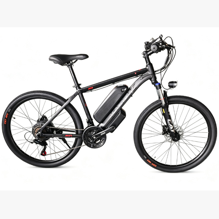 Los fabricantes de origen exportan a través de las fronteras 36V48V26 pulgadas de aleación de aluminio, la batería de litio ayuda a la ciudad de la bicicleta de montaña a cambiar