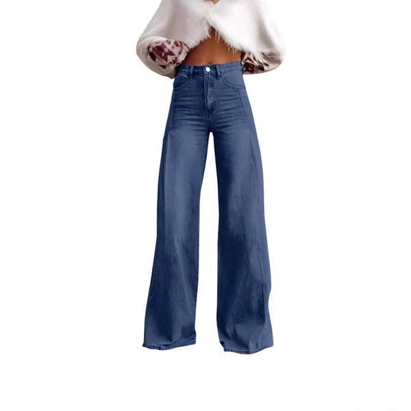 retro fashionable design denim jeans