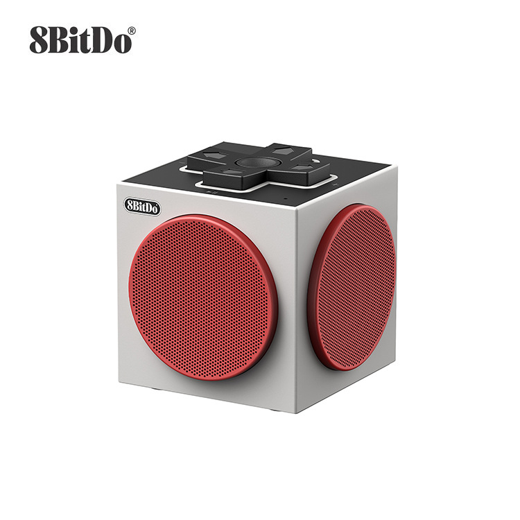 八位堂8BitDo Cube 2 蓝牙音箱N版支持三模连接带无线充电底座