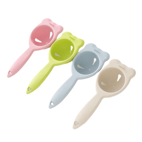 Baoxuan new wheat straw egg white separator egg yolk egg liquid egg filter kitchen plastic gadgets