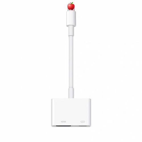 Apple HDMI Converter Compatible with iPhone for Connecting to Monitors, Capture Card Live Streaming Video Cable Adapter
