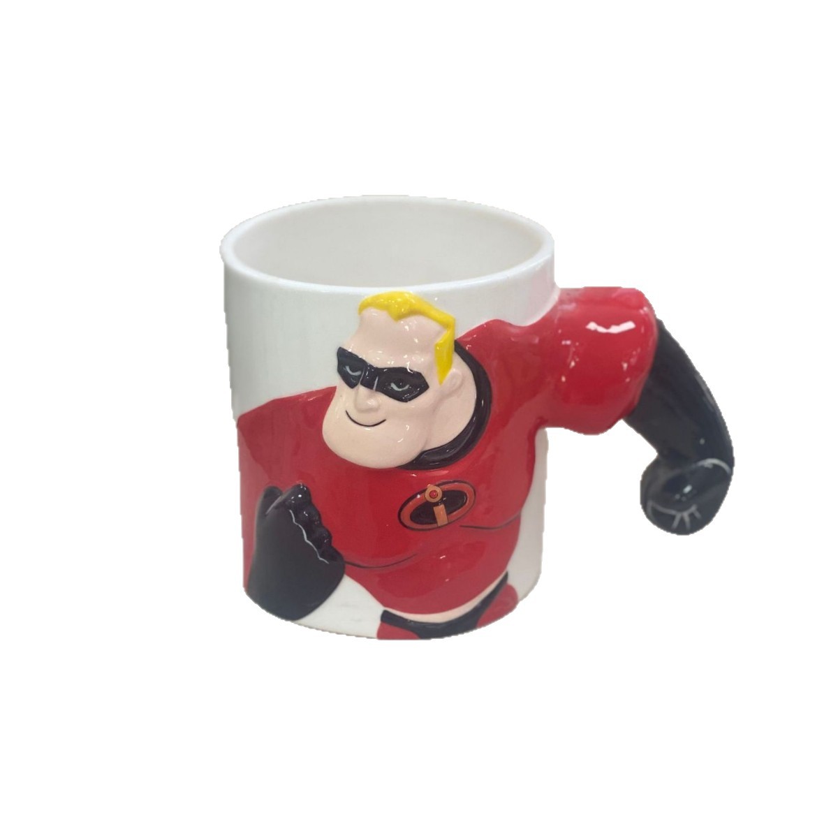 Fabrica de cerámica de nube blanca taza de cerámica moderna taza de café creativa de Superman taza de agua personalizada