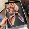 Pink chain Real silk Silk scarf Kerchief mulberry silk Silk scarf spring and autumn Versatile scarf the republic of korea decorate Scarf