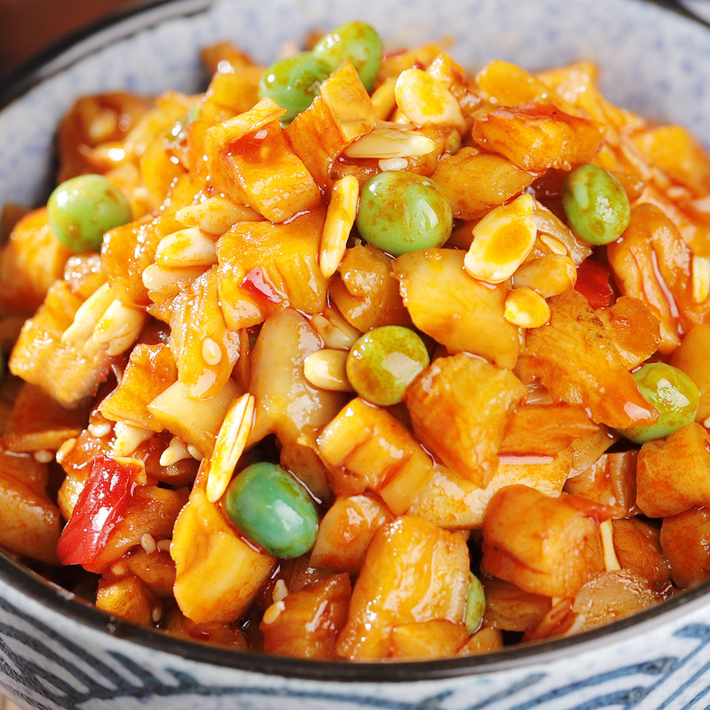 文五仁酱丁开味菜开胃菜下饭菜即食瓶装八宝菜萝卜酱菜280g罐装