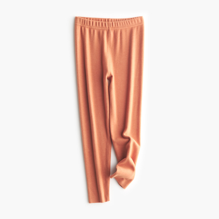 T10401 팬츠 웜오렌지