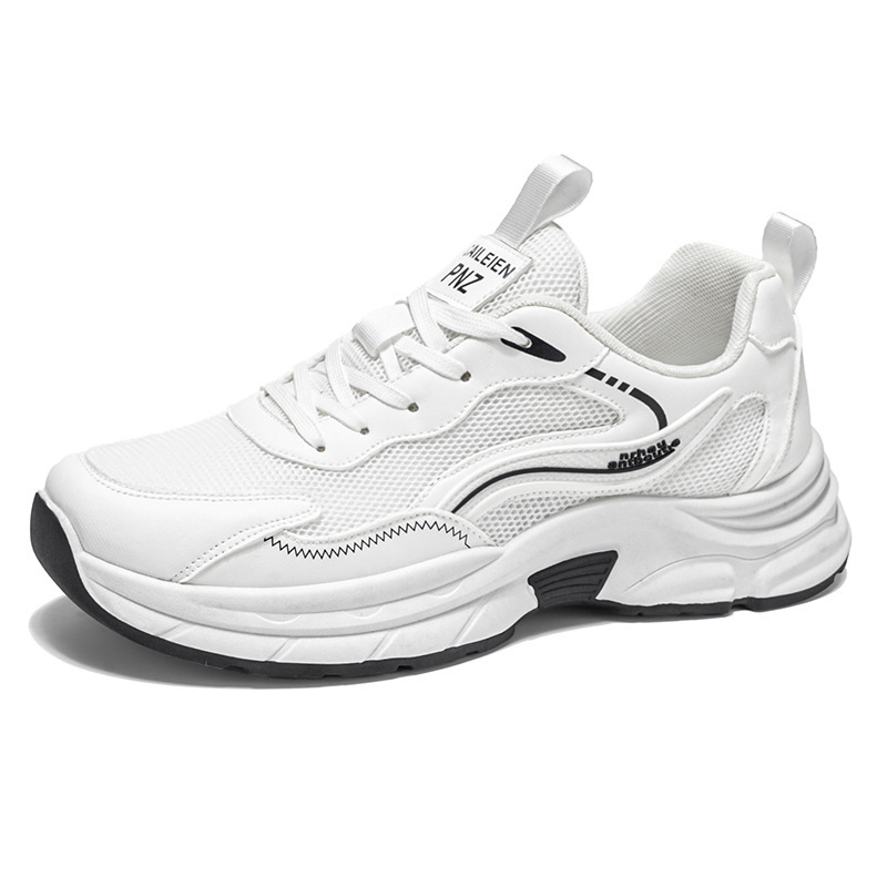 2026 verano nuevo estilo de moda juvenil zapatos deportivos antideslizantes zapatos anti-desgaste zapatos respirables de malla para hombres