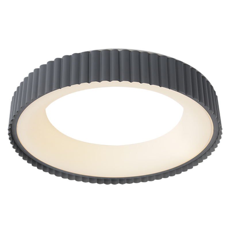 Nueva lámpara de techo de la sala de estar crema viento de espectro completo rectangular simple pasillo brillante protector de ojos lámparas de casa 700L