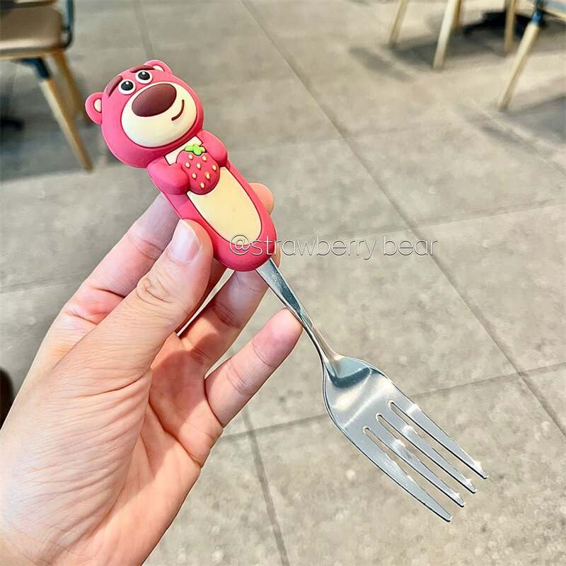 딸기곰 포크